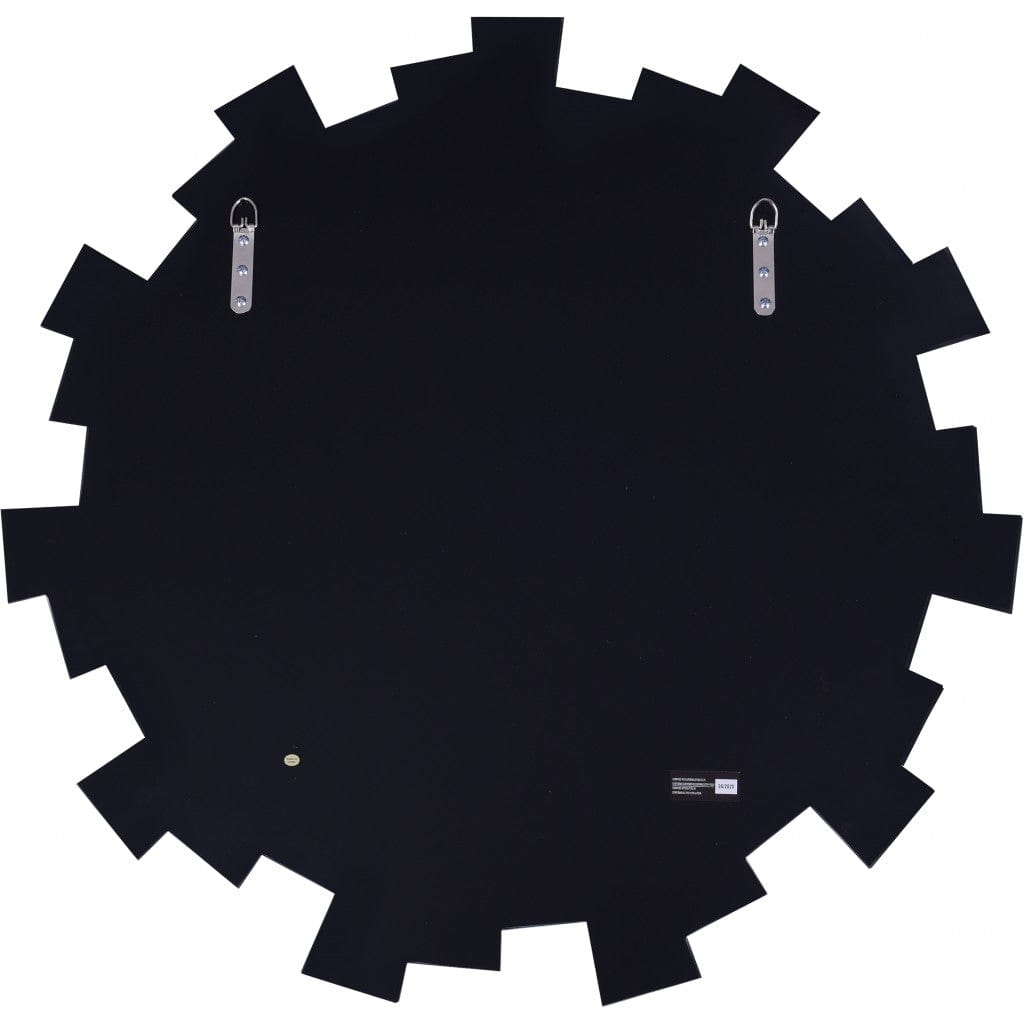 30" Clear Sunburst Framed Accent Mirror - Homeroots