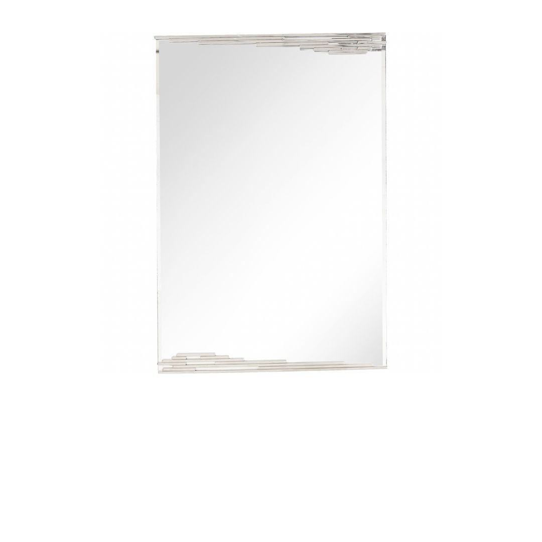 46" Silver Framed Accent Mirror - Homeroots
