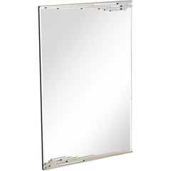46" Silver Framed Accent Mirror - Homeroots
