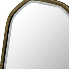 Gold Metal Octagonal Vanity Mirror - Homeroots