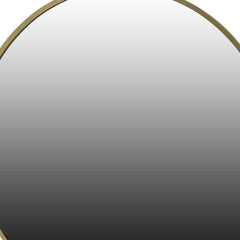 Gold Round Wall Mirror - Homeroots
