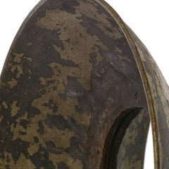 Jumbo Metal Bowl Wall Mirror - Homeroots