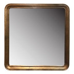64" Gold Framed Accent Mirror - Homeroots