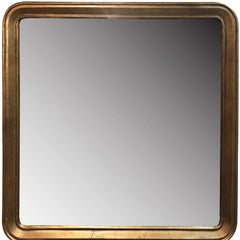 64" Gold Framed Accent Mirror - Homeroots