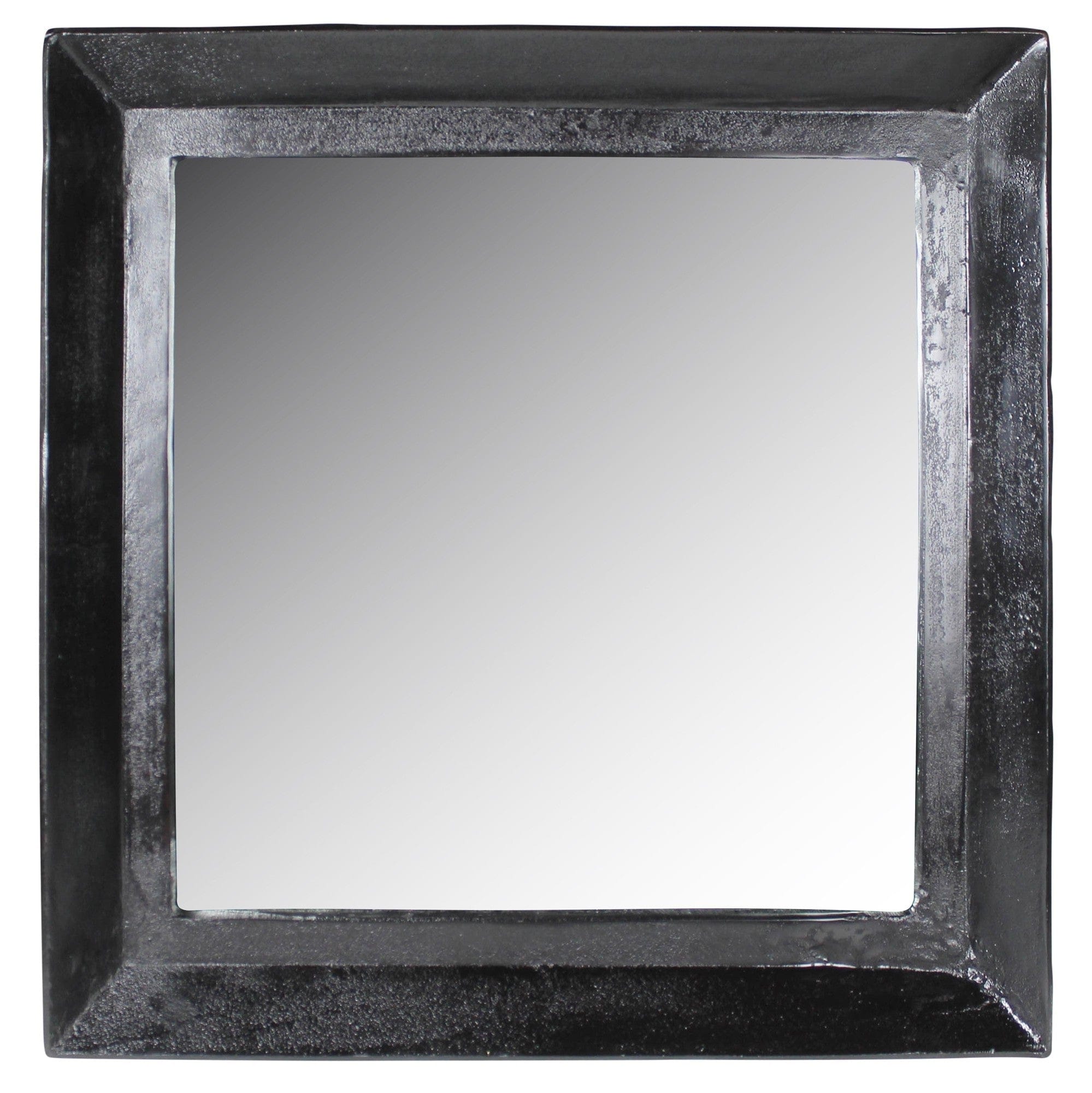 27" Silver Framed Accent Mirror - Homeroots
