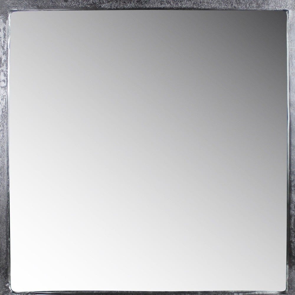 27" Silver Framed Accent Mirror - Homeroots
