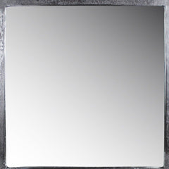 27" Silver Framed Accent Mirror - Homeroots