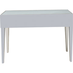 48" Silver Mirrored Glass Console Table - Homeroots