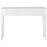 Silver Glass Mirror Console Table - Homeroots