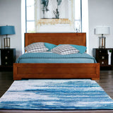 Brown Solid and Manufactured Wood Twin Bed Frame - Homeroots