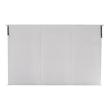 71" White Solid Wood Frame Dining Hutch With Multiple Shelves And Three Drawers - Homeroots