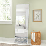 Freestanding Silver Full-length Floor Mirror - Homeroots