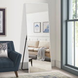 Freestanding Silver Full-length Floor Mirror - Homeroots