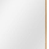 36" Gold Metal Framed Bathroom Vanity Mirror - Homeroots - Flyclothing LLC