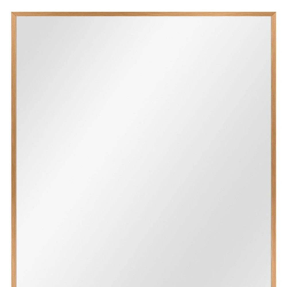 36" Gold Metal Framed Bathroom Vanity Mirror - Homeroots - Flyclothing LLC