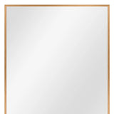 36" Gold Metal Framed Bathroom Vanity Mirror - Homeroots
