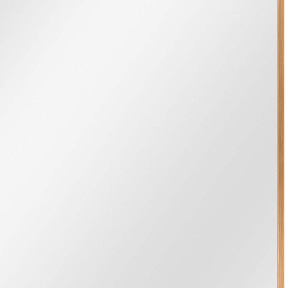 36" Gold Metal Framed Bathroom Vanity Mirror - Homeroots - Flyclothing LLC