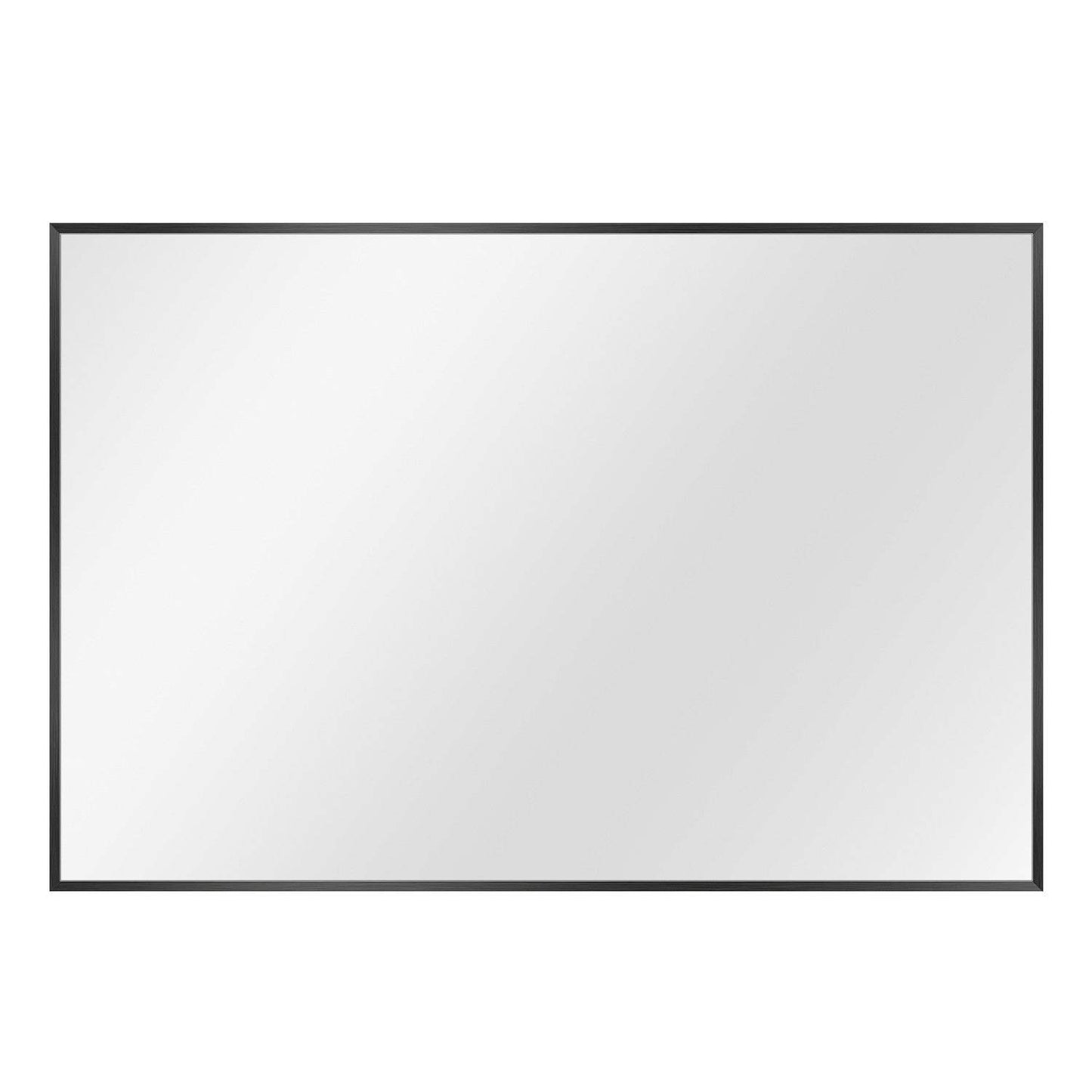 Black Rectangular Wall Mirror - Homeroots - Flyclothing LLC