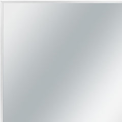 Silver Rectangular Wall Mirror - Homeroots