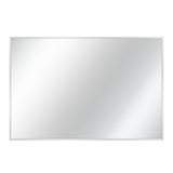 Silver Rectangular Wall Mirror - Homeroots