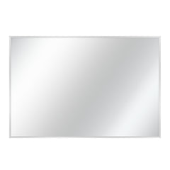 Silver Rectangular Wall Mirror - Homeroots