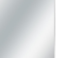 Silver Rectangular Wall Mirror - Homeroots