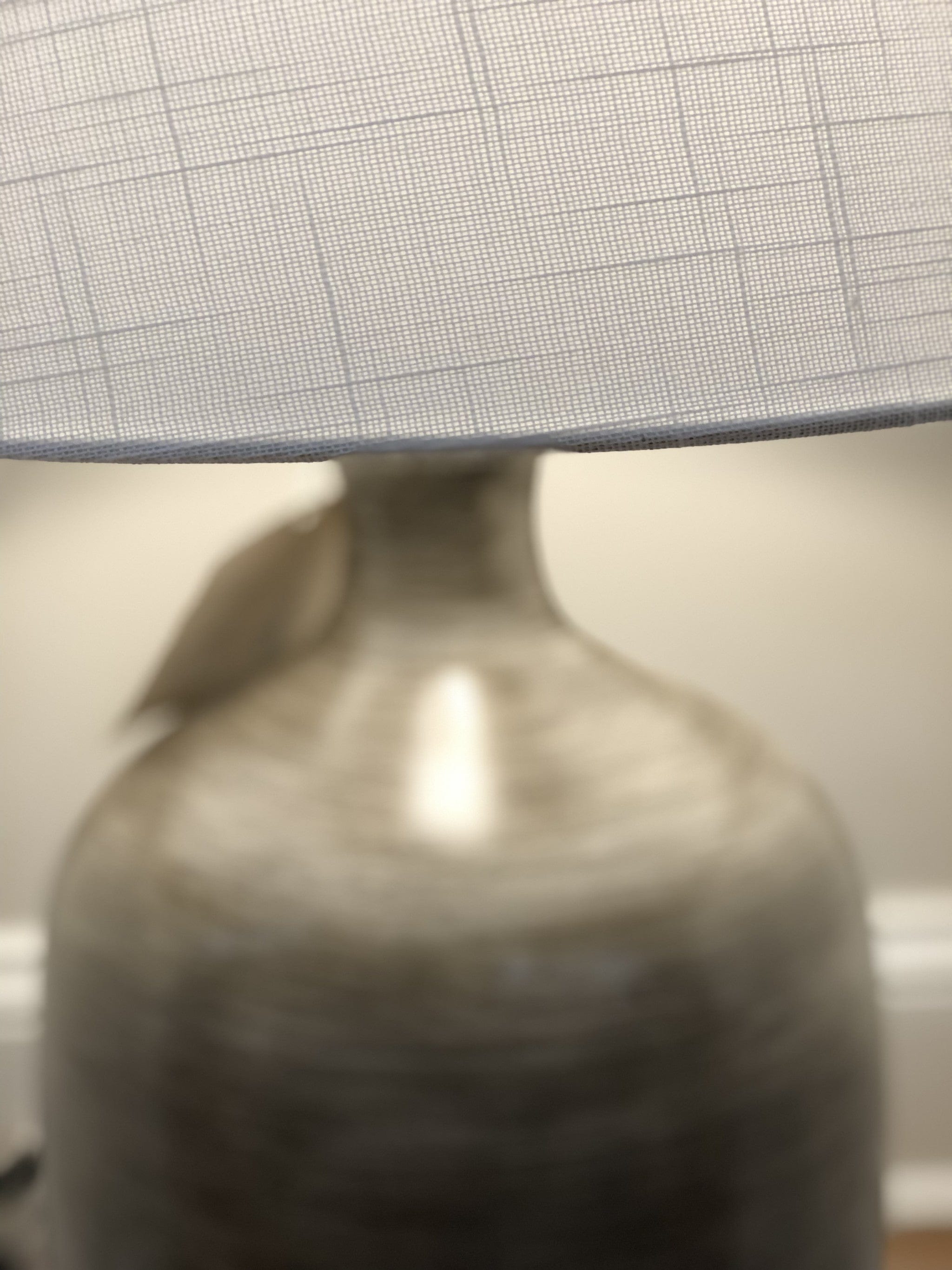 Set of Two 28" Black Table Lamp With White Empire Shade - Homeroots