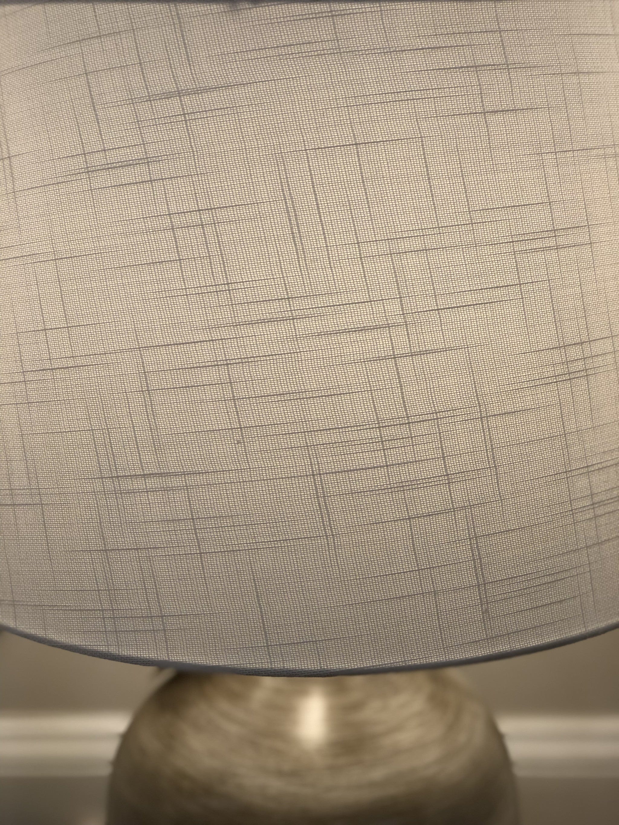 Set of Two 28" Black Table Lamp With White Empire Shade - Homeroots