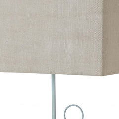 Set of Two 28" Blue Coastal Anchor Table Lamps With Beige Shade - Homeroots