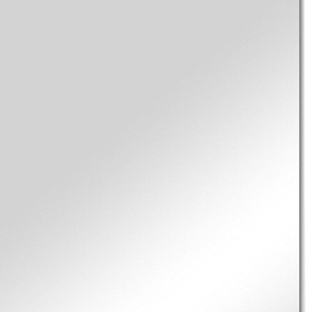 Silver Framed Wall Mirror - Homeroots