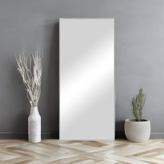 Silver Framed Wall Mirror - Homeroots