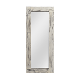 Dark Gray Solid Wood Framed