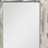Dark Gray Solid Wood Framed