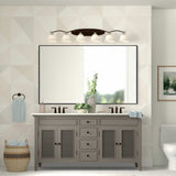 Jumbo Minimal Black Bathroom Vanity Mirror - Homeroots - Flyclothing LLC