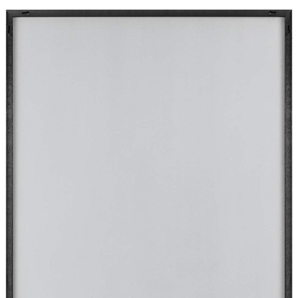 Jumbo Minimal Black Bathroom Vanity Mirror - Homeroots - Flyclothing LLC