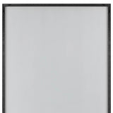 Jumbo Minimal Black Bathroom Vanity Mirror - Homeroots