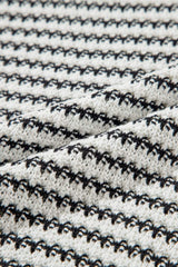 Striped Round Neck Sweater Vest - Trendsi - Flyclothing LLC