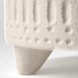 7" Bohemian Beige Happy Face Tribal Vase - Homeroots - Flyclothing LLC