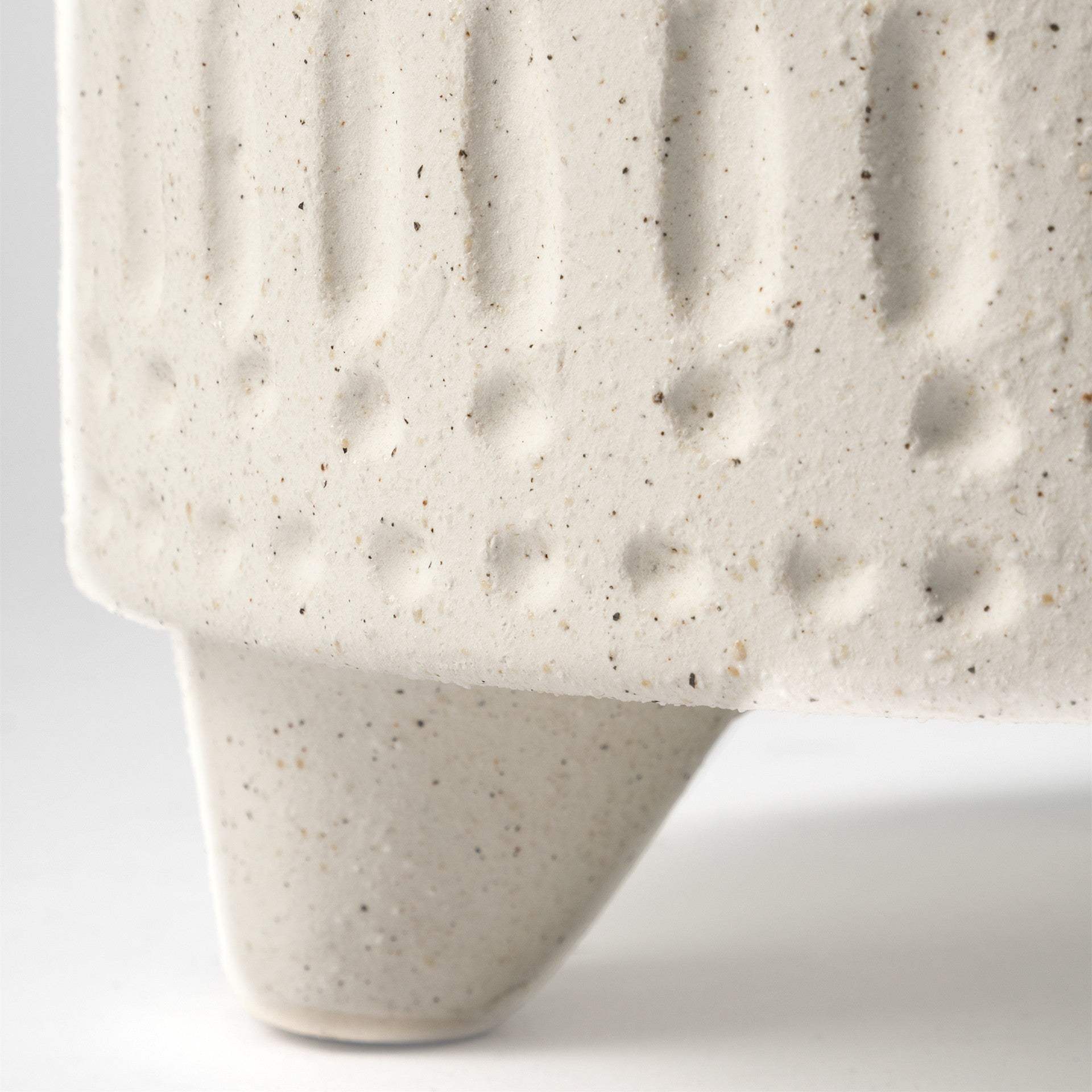 7" Bohemian Beige Happy Face Tribal Vase - Homeroots - Flyclothing LLC