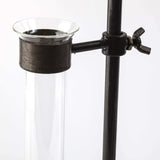 Set of Five Test Tube Vases with Metal Bases - Homeroots - Flyclothing LLC