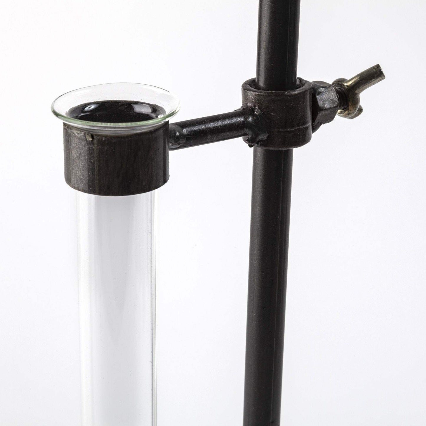 Set of Five Test Tube Vases with Metal Bases - Homeroots - Flyclothing LLC