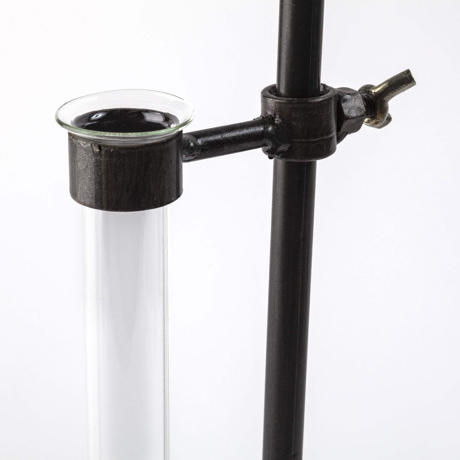 Set of Five Test Tube Vases with Metal Bases - Homeroots - Flyclothing LLC