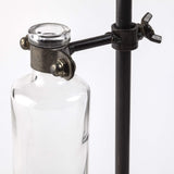 Set of Five Test Tube Vases with Metal Bases - Homeroots - Flyclothing LLC
