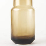 12" Brown Ombre Glass Vase - Homeroots - Flyclothing LLC