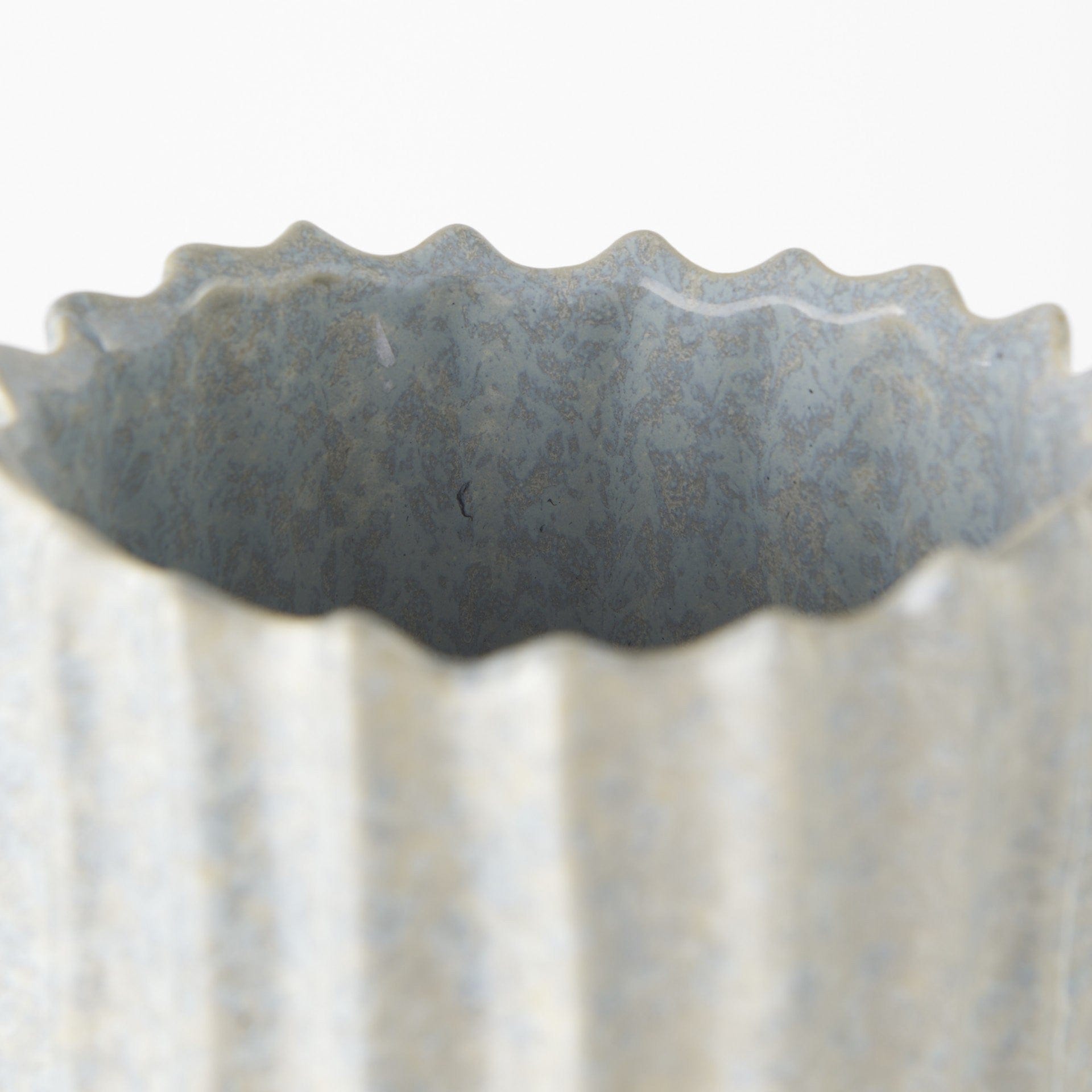 23" Jumbo Organic Textured Gray Vase - Homeroots - Flyclothing LLC