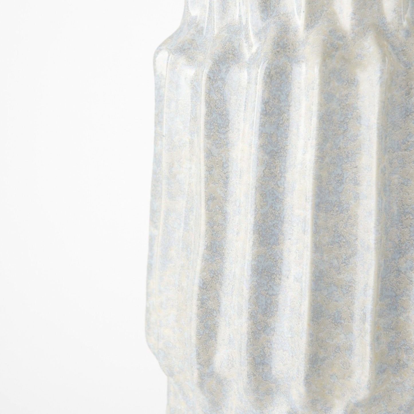 23" Jumbo Organic Textured Gray Vase - Homeroots - Flyclothing LLC