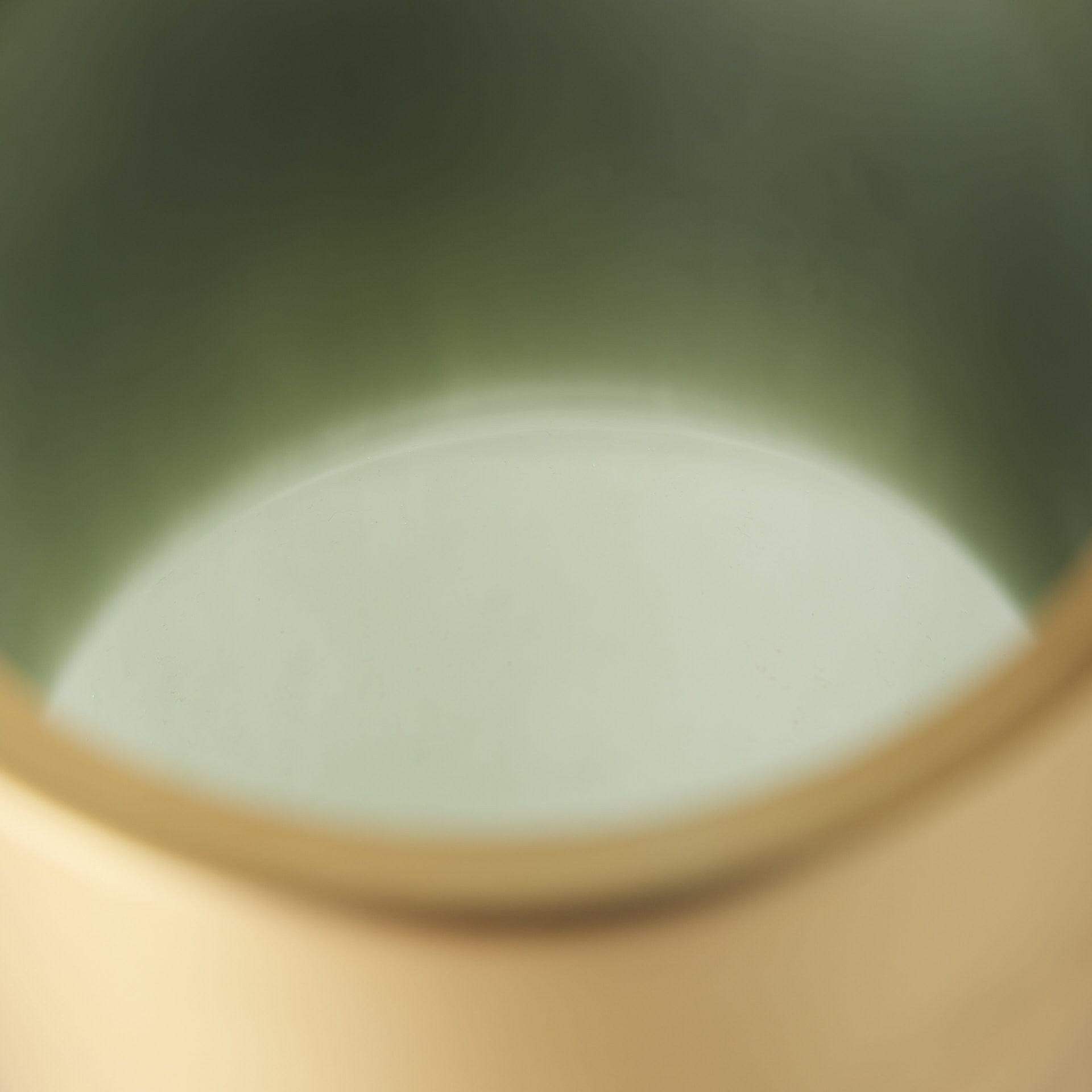17" Smokey Green and Glass Narrow Vase - Homeroots - Flyclothing LLC