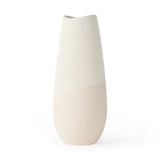 Blush Two Tone Organic Crackle Glaze Ceramic Vase - Homeroots - Flyclothing LLC