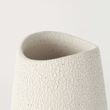 Blush Two Tone Organic Crackle Glaze Ceramic Vase - Homeroots - Flyclothing LLC