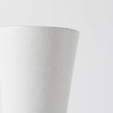 9" White Contempo Deco Ceramic Vase - Homeroots - Flyclothing LLC